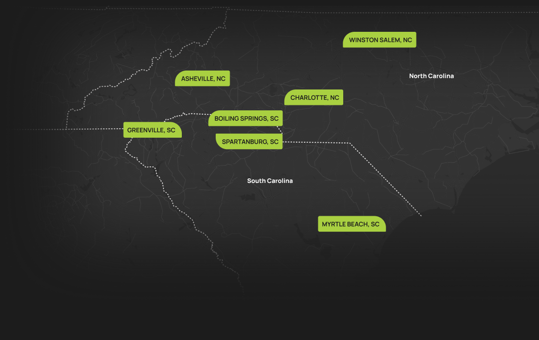Service Areas in Myrtle Beach
