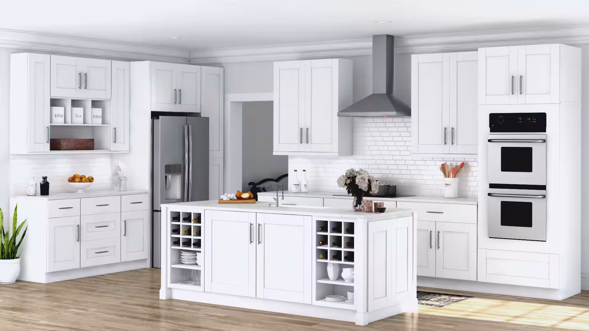 White Shaker Cabinets